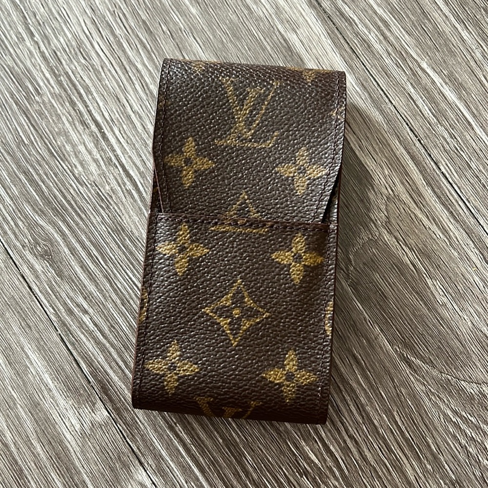 Louis Vuitton Authentic Vintage Cigarette Case - 2.5”W x 5”H x 1”D